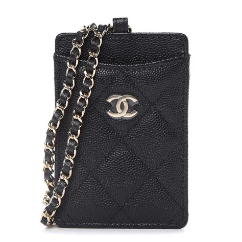 chanel cardholder on chain.